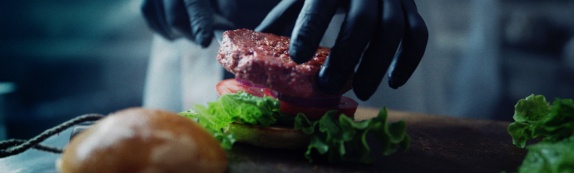 Human Meat Plant-Based Burger – LOLA MULLENLOWE